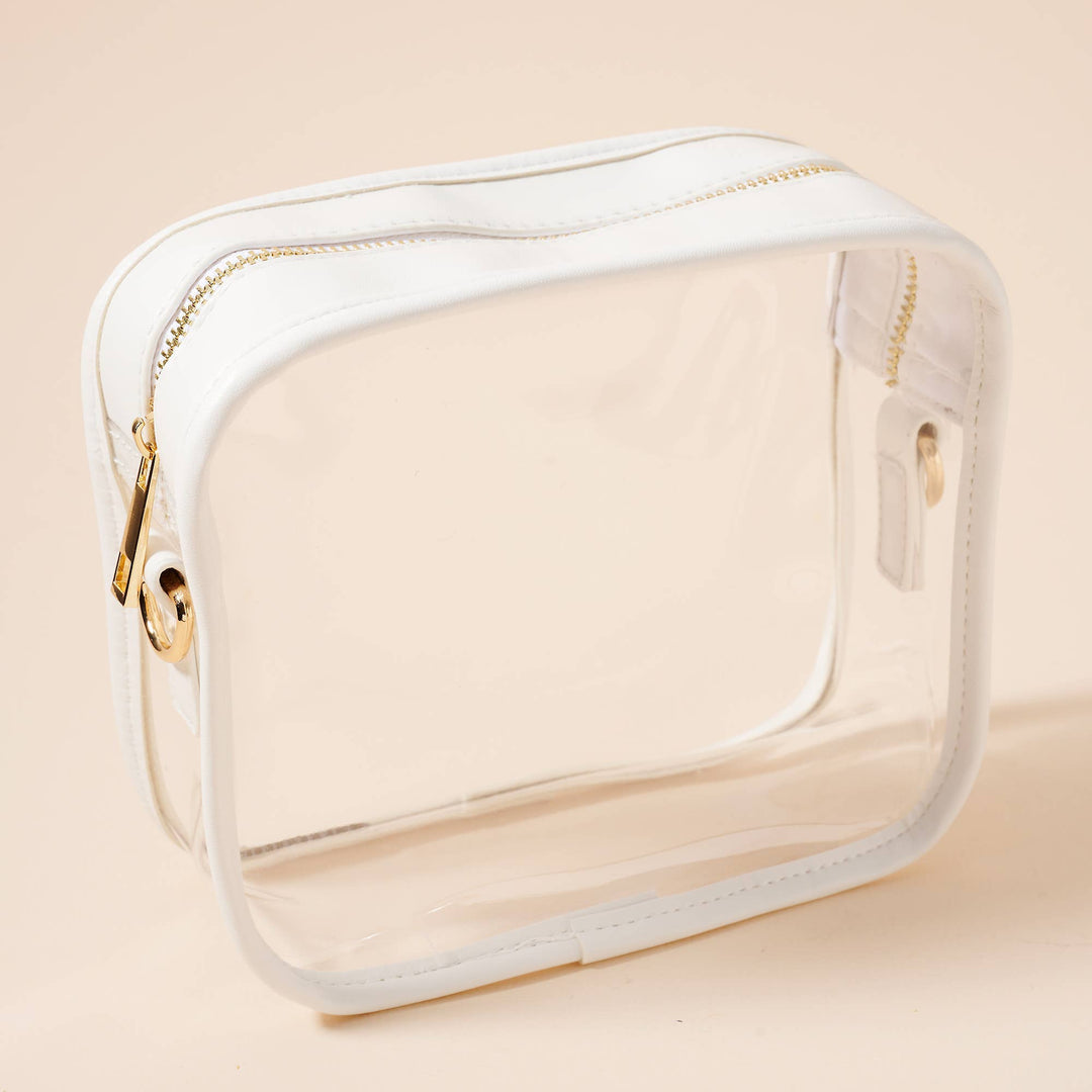 Lilla Haven - Game Day Clear Crossbody Bag: Gold / One / 4YG79001 - Pisgah Needleworks