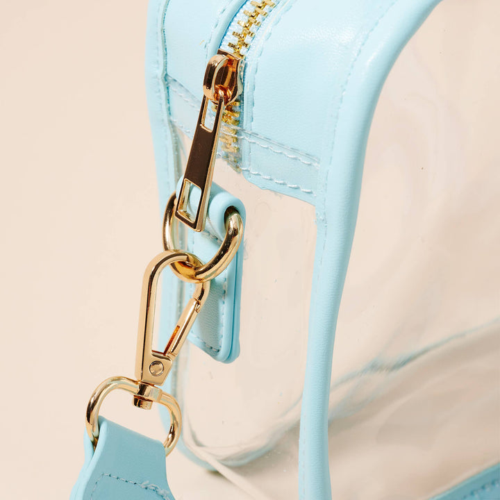 Lilla Haven - Game Day Clear Crossbody Bag: Gold / One / 4YG79001 - Pisgah Needleworks