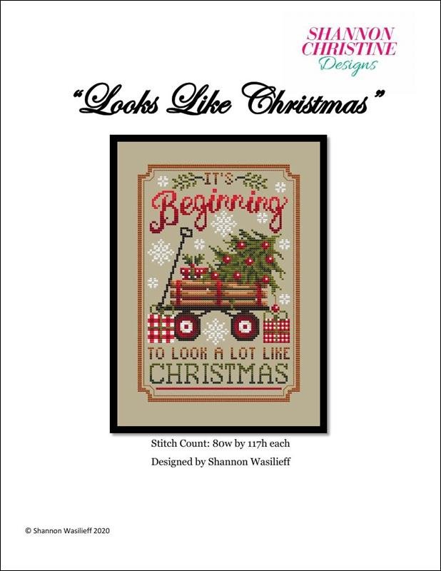 Looks Like Christmas Cross Stitch Pattern | Shannon Christine Designs - Pisgah Needleworks