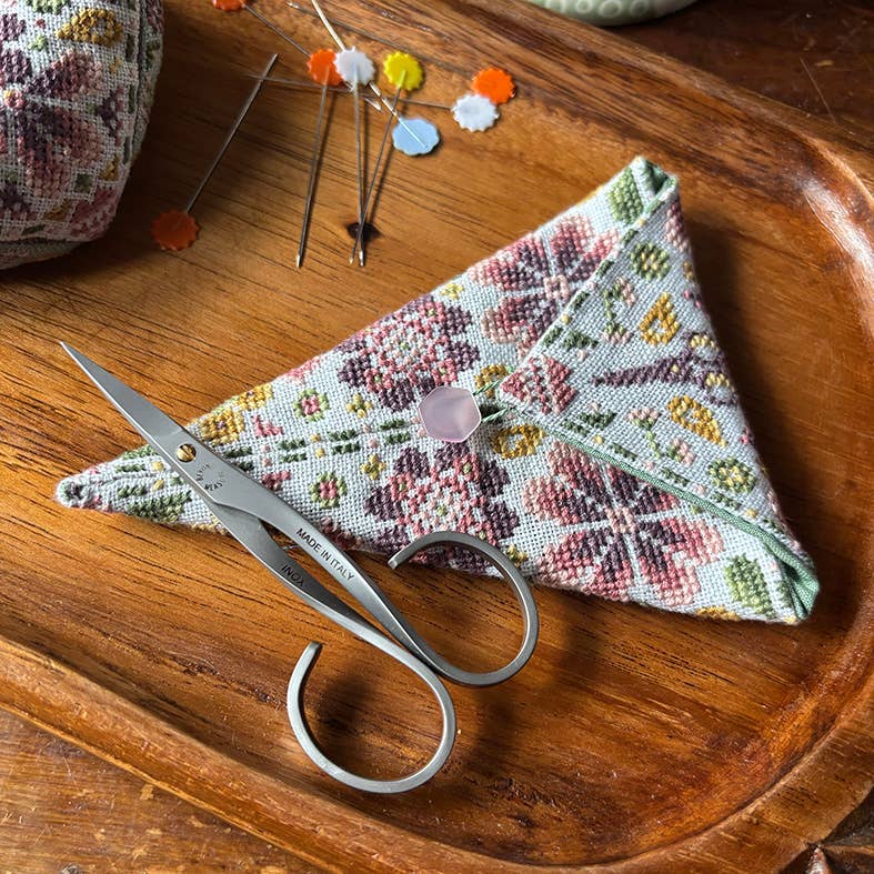 Love Poppet – Floral Collection Cross Stitch Pattern | Printed Chart Set - Pisgah Needleworks