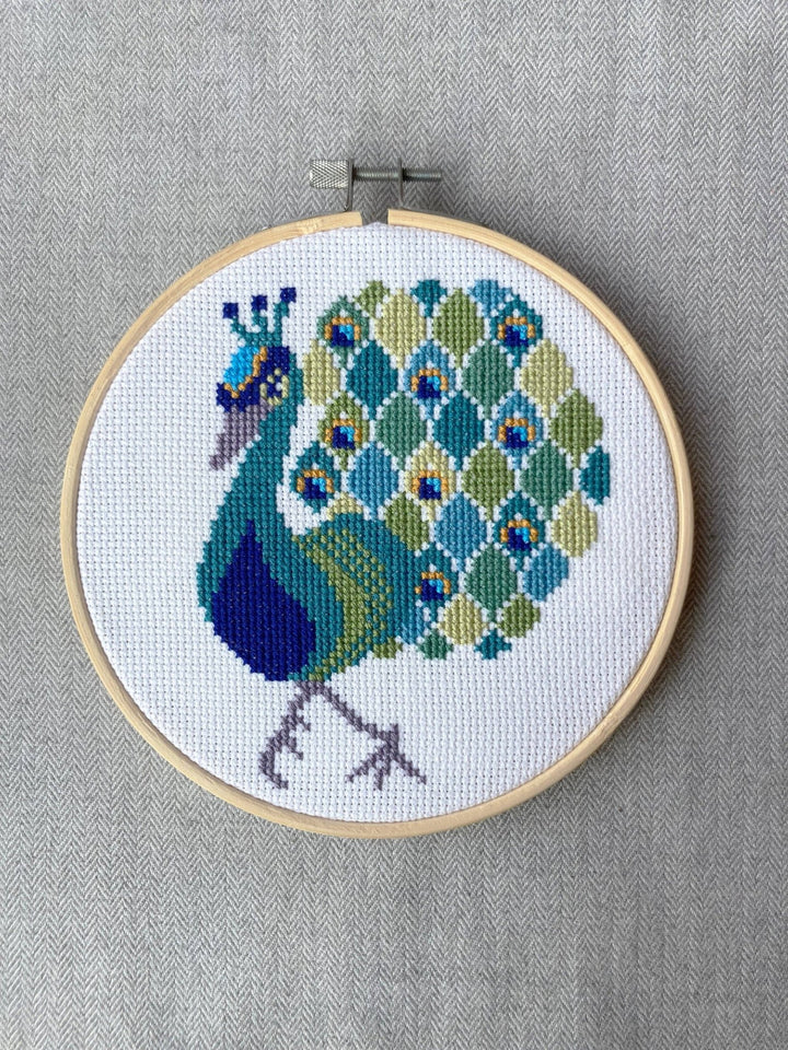 Love Poppet - Peppa Peacock - Printed Pattern - Pisgah Needleworks
