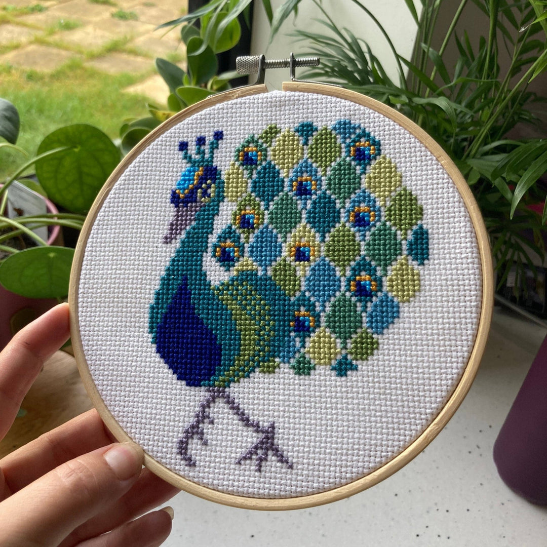Love Poppet - Peppa Peacock - Printed Pattern - Pisgah Needleworks