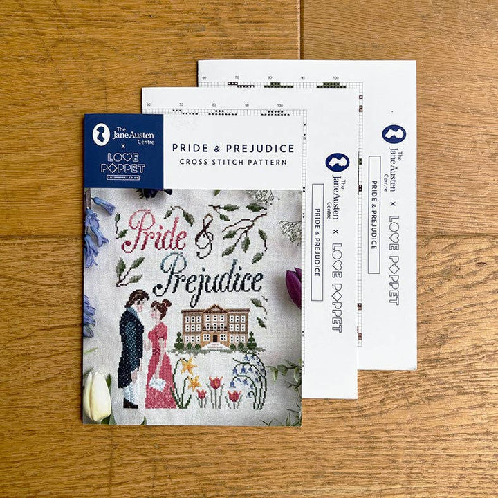 Love Poppet – Pride & Prejudice Cross Stitch Pattern | Printed Chart - Pisgah Needleworks