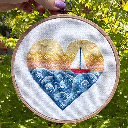 Love Poppet - Sail Away With Me - Kit - Pisgah Needleworks