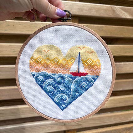 Love Poppet - Sail Away With Me - Kit - Pisgah Needleworks