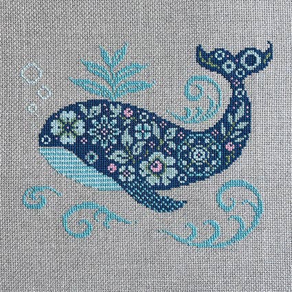 Love Poppet - Whale of a Time - Printed Chart - Pisgah Needleworks