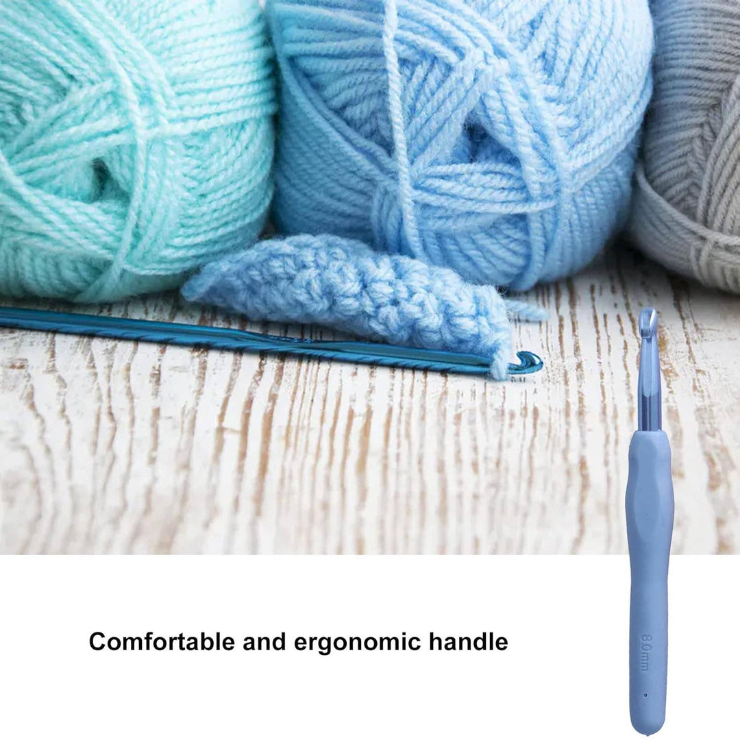 Magnifique Hearts Ergonomic Crochet Hook Set – 12 Soft Grip Hooks - Pisgah Needleworks