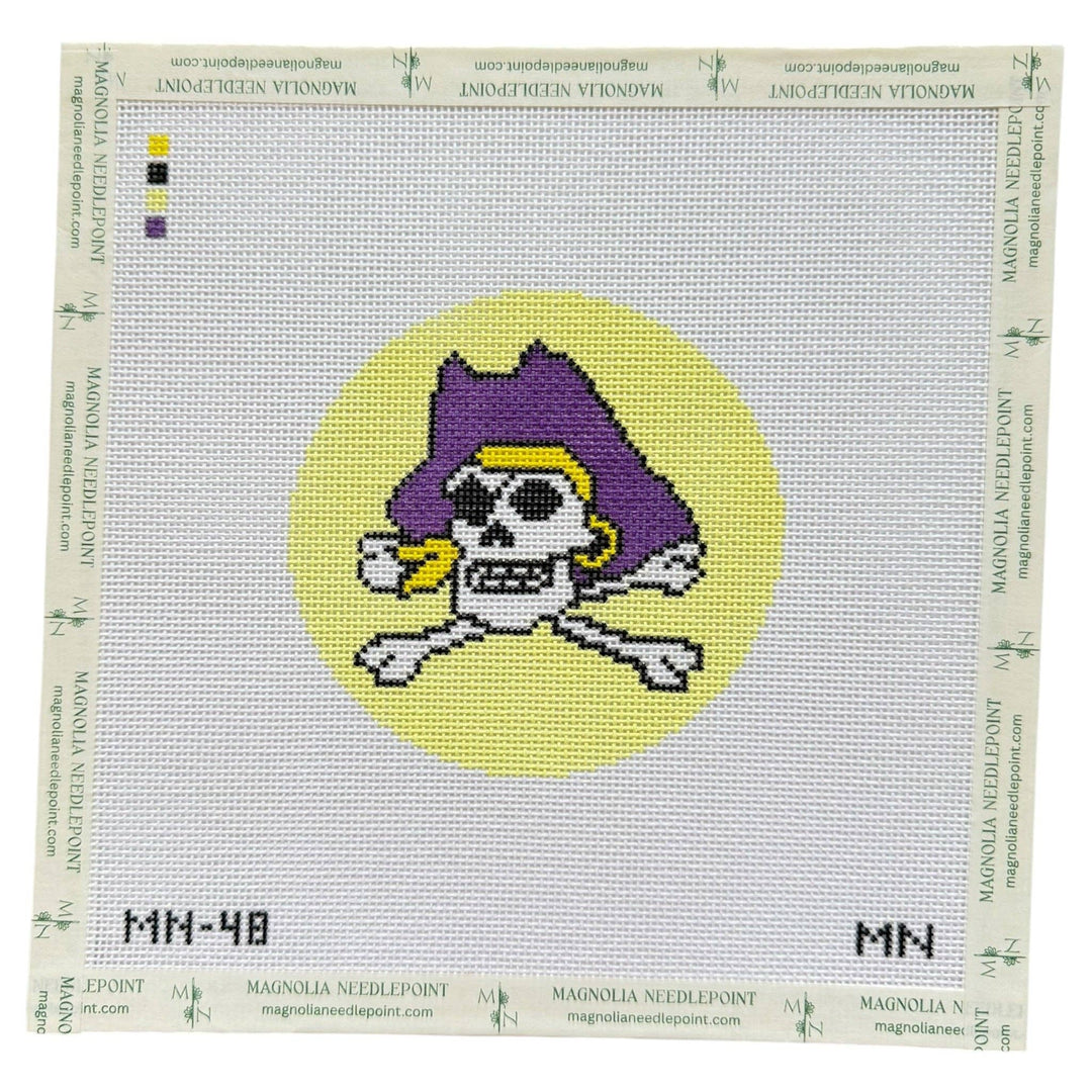 Magnolia Needlepoint - ECU Pirate - Pisgah Needleworks