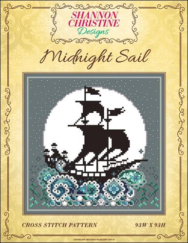 Midnight Sail Cross Stitch Pattern | Shannon Christine Designs - Pisgah Needleworks