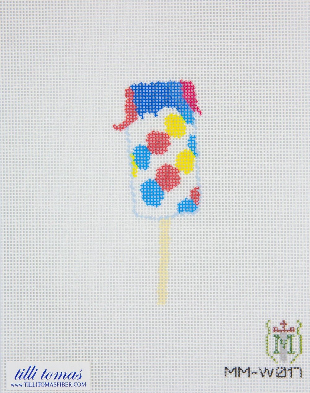 Misty Morrow Push Pop Needlepoint Canvas – 18 Mesh - Pisgah Needleworks