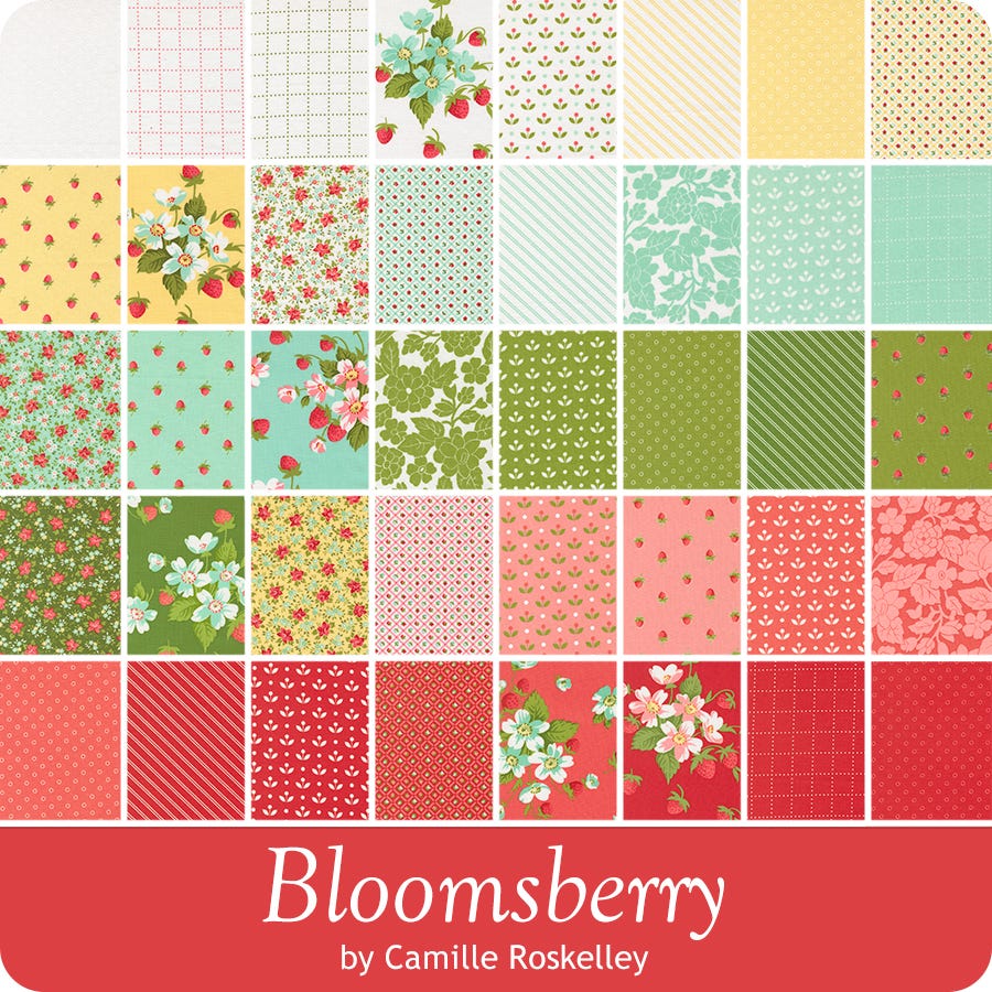 Moda bloomsberry Fat Eighth Bundle | Camille Roskelley 55350F8 - Pisgah Needleworks