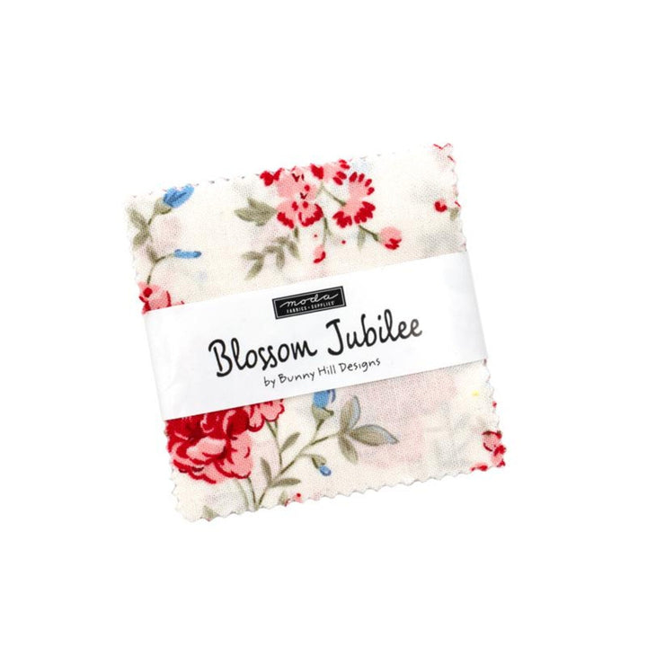 Moda Blossom Jubilee Mini Charm by Bunny Hill Designs | 2.5" Squares - Pisgah Needleworks