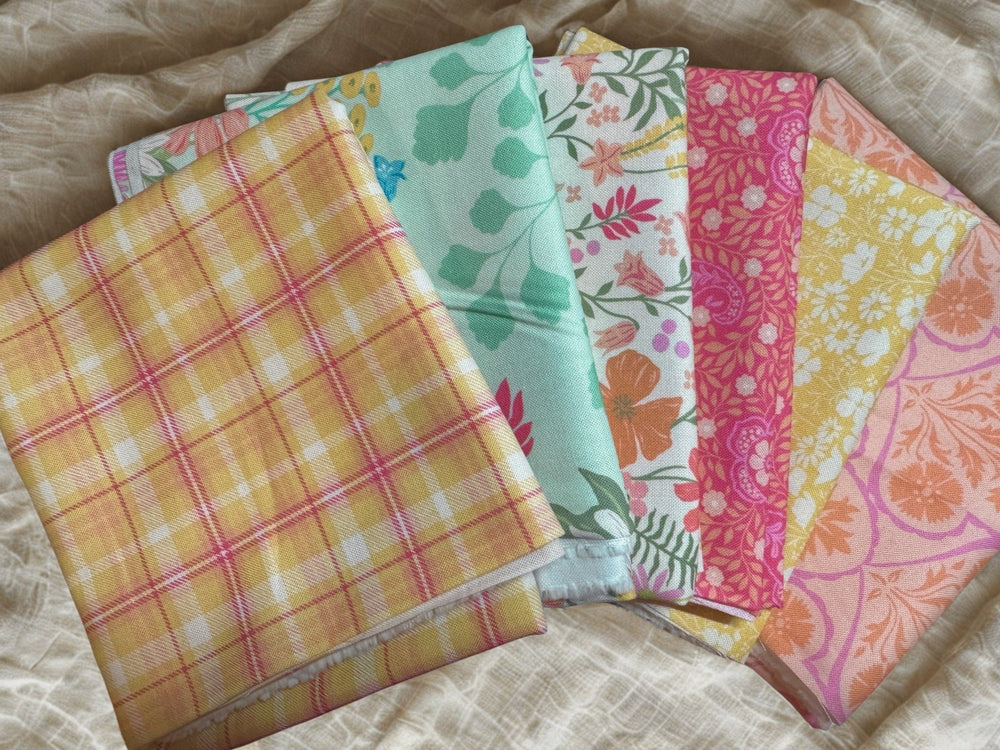 Moda Cannon Beach Fat Quarter Bundle with Free Quilt Pattern & Video Tutorial | 12 Piece Curated Bundle by Pisgah Needleworks - Pisgah Needleworks