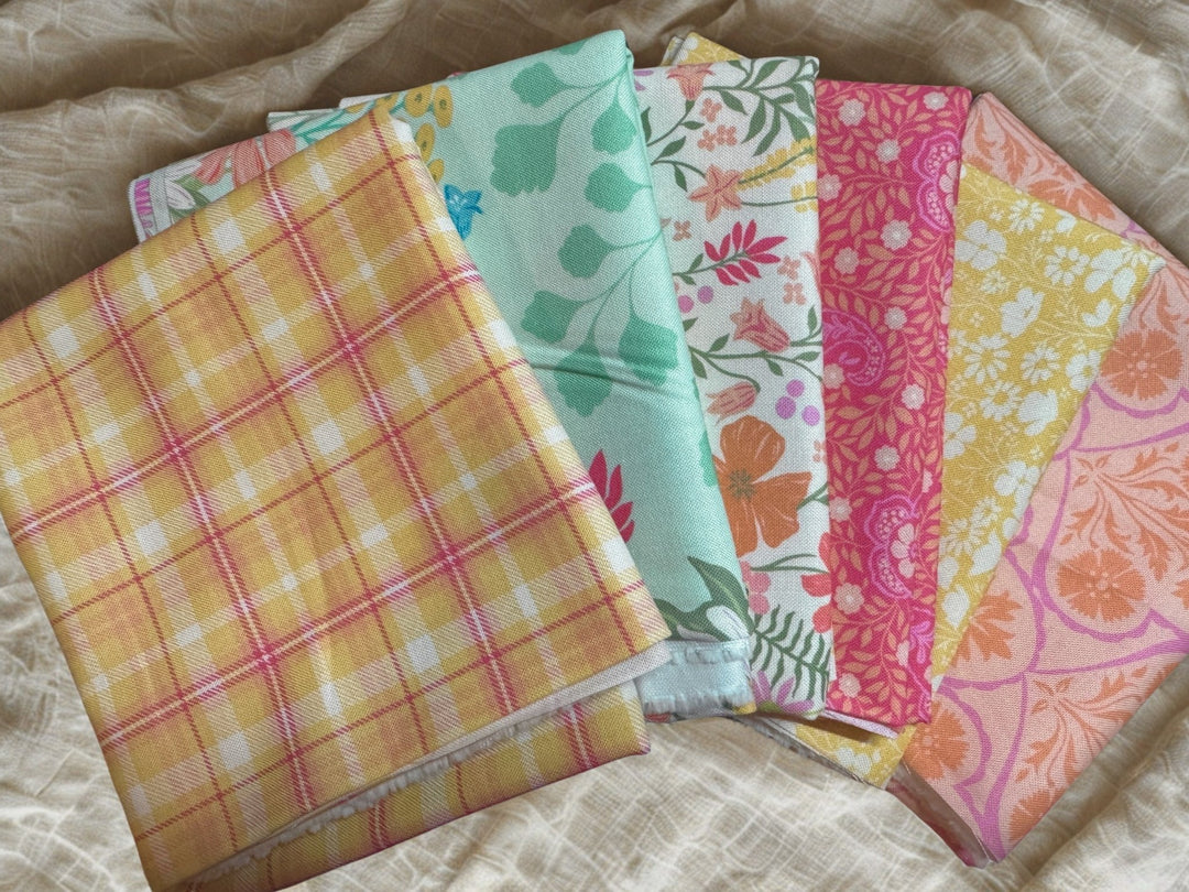 Moda Cannon Beach Fat Quarter Bundle with Free Quilt Pattern & Video Tutorial | 12 Piece Curated Bundle by Pisgah Needleworks - Pisgah Needleworks