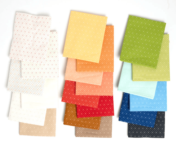 Moda Eyelet Jelly Roll Fabric Strips – Fig Tree & Co 2.5" Precut Bundle - Pisgah Needleworks