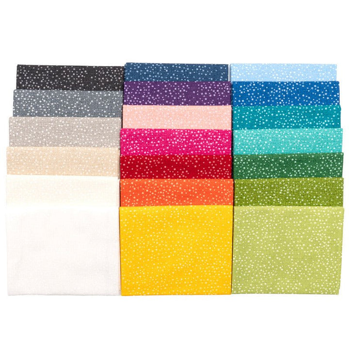 Moda Fabrics – Dotty Thatched Layer Cake (10” Squares) - Pisgah Needleworks