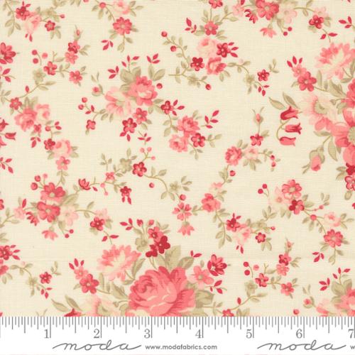Moda Fabrics Petals & Polka Dots Collection Fabric – Sold by the 1/4 Yard - Pisgah Needleworks