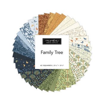 Moda Family Tree Jelly Roll – Deb Strain - Pisgah Needleworks