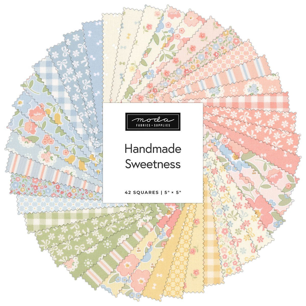 Moda Handmade Sweetness Jelly Roll® | 2.5" Precut Fabric Strips - Pisgah Needleworks