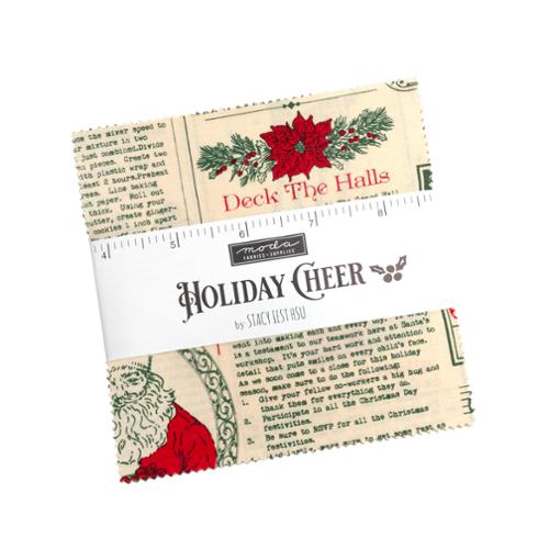 Moda Holiday Cheer Charm Pack by Stacy Iest Hsu - Pisgah Needleworks