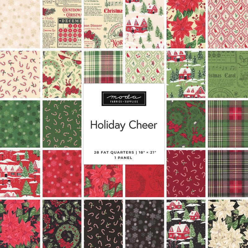 Moda Holiday Cheer Fabric Collection by Stacy Iest Hsu | Sold by the ¼ Yard - Pisgah Needleworks