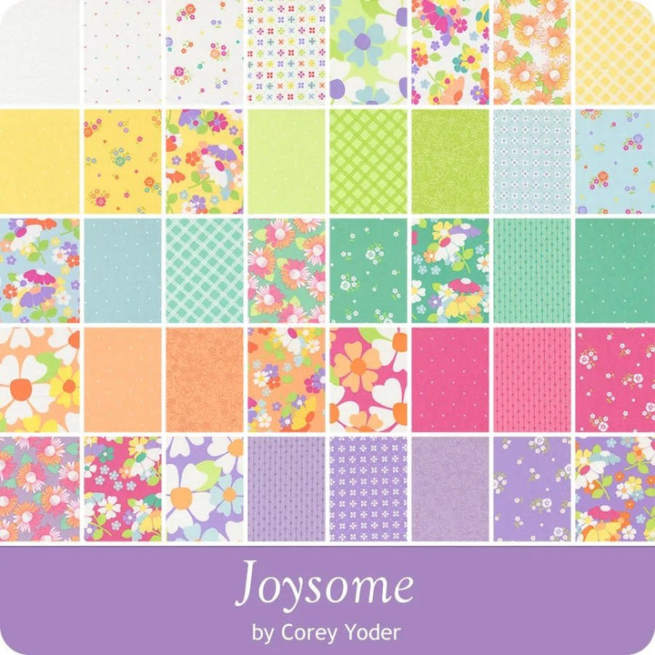 Moda Joysome Layer Cake by Corey Yoder | 10" Quilting Squares - Pisgah Needleworks