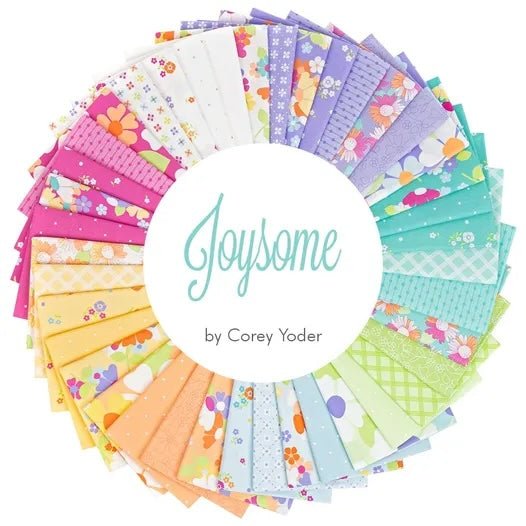 Moda Joysome Layer Cake by Corey Yoder | 10" Quilting Squares - Pisgah Needleworks