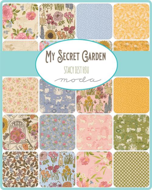 Moda My Secret Garden Layer Cake® | Stacy Iest Hsu 10" Precut Fabric Squares - Pisgah Needleworks