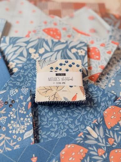 Moda Nature's Sketchbook Jelly Roll | 2.5" Fabric Strips | Elena Amo - Pisgah Needleworks