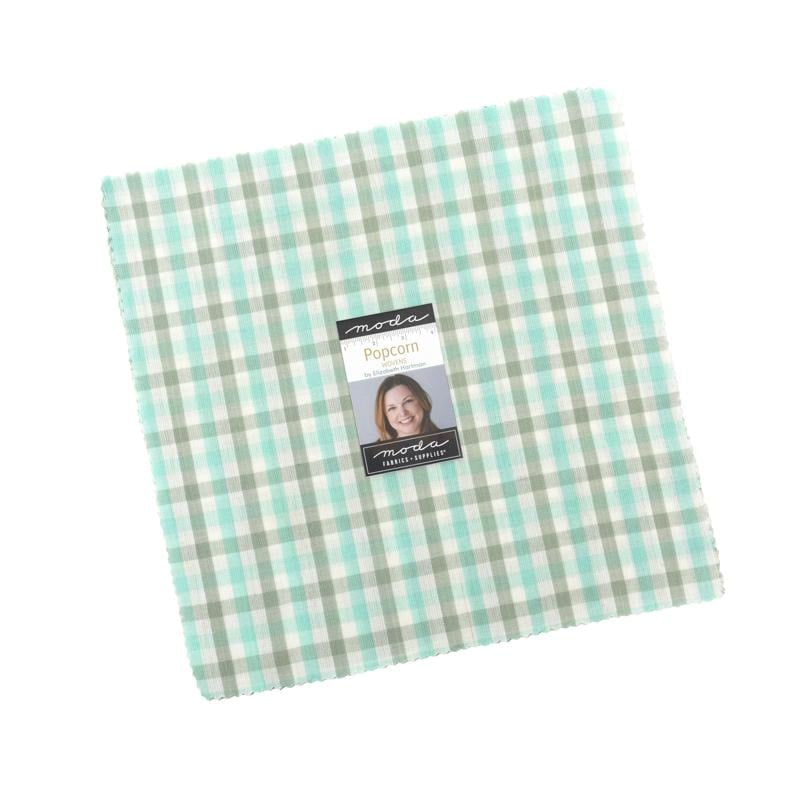 Moda Popcorn Wovens Charm Pack by Elizabeth Hartman | 5" Woven Squares - Pisgah Needleworks