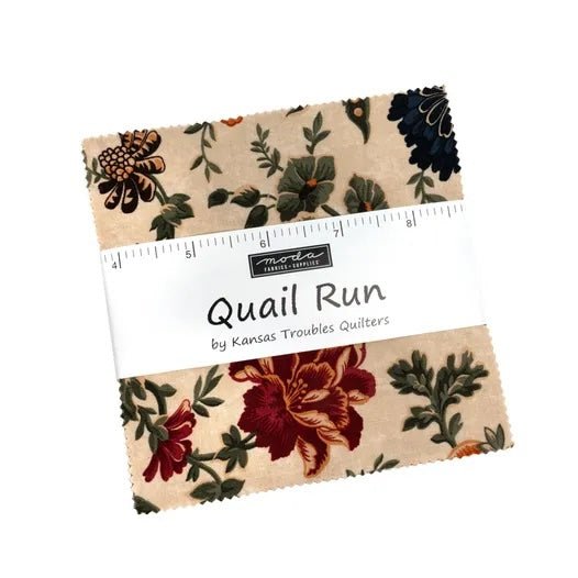 Moda Quail Run Charm Pack – Kansas Troubles Quilters - Pisgah Needleworks