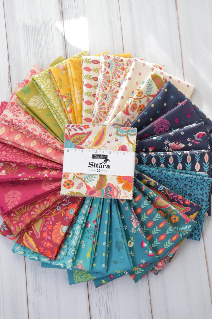 Moda Sitara Jelly Roll® | Crystal Manning 2.5" Precut Fabric Strips - Pisgah Needleworks
