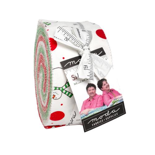 Moda Snow Time Jelly Roll® | Christmas Fabric Strips - Pisgah Needleworks