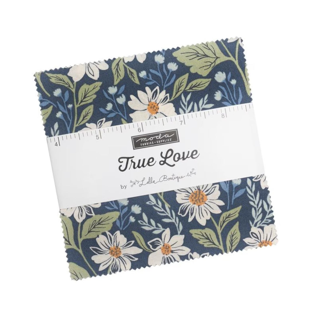 Moda True Love Mini Charm Pack 2.5" Squares – Lella Boutique Fabric Precut - Pisgah Needleworks