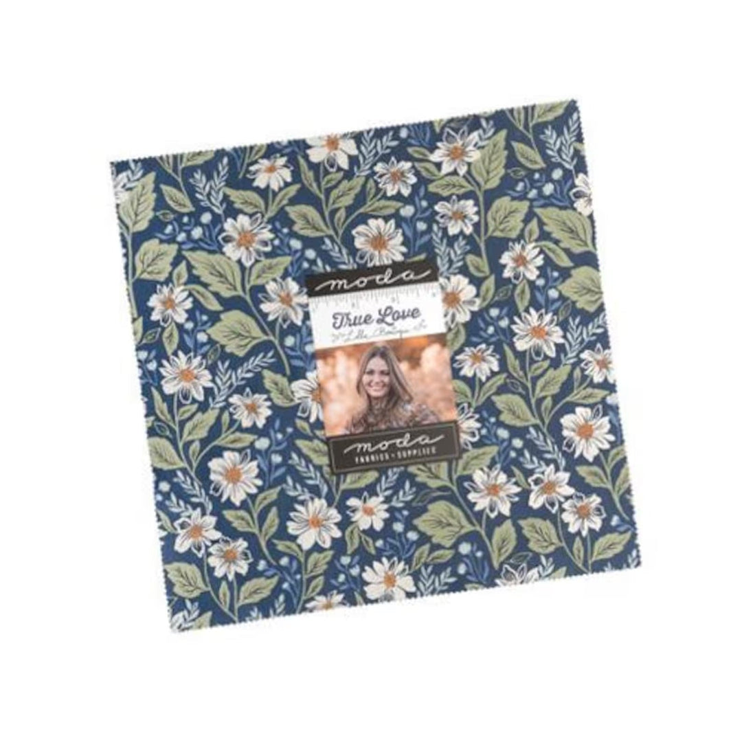 Moda True Love Mini Charm Pack 2.5" Squares – Lella Boutique Fabric Precut - Pisgah Needleworks