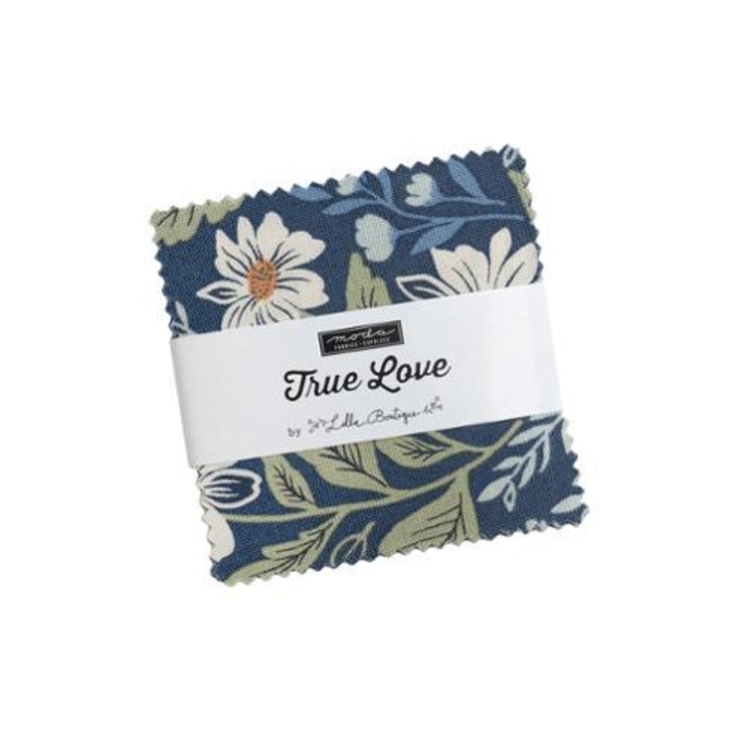 Moda True Love Mini Charm Pack 2.5" Squares – Lella Boutique Fabric Precut - Pisgah Needleworks