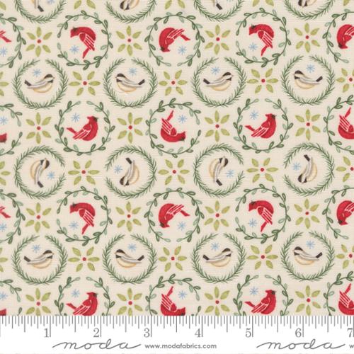 Moda When Snow Falls Fabric | Deb Strain Christmas Quilting Cotton by the Quarter Yard - Pisgah Needleworks