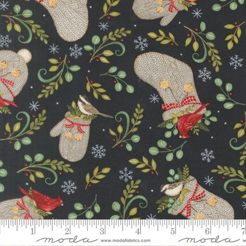 Moda When Snow Falls Fabric | Deb Strain Christmas Quilting Cotton by the Quarter Yard - Pisgah Needleworks