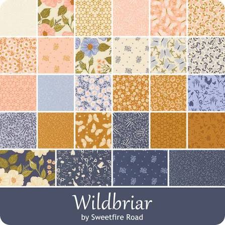 Moda Wildbriar Jelly Roll by Sweetfire Road | 2.5" Fabric Strips - Pisgah Needleworks