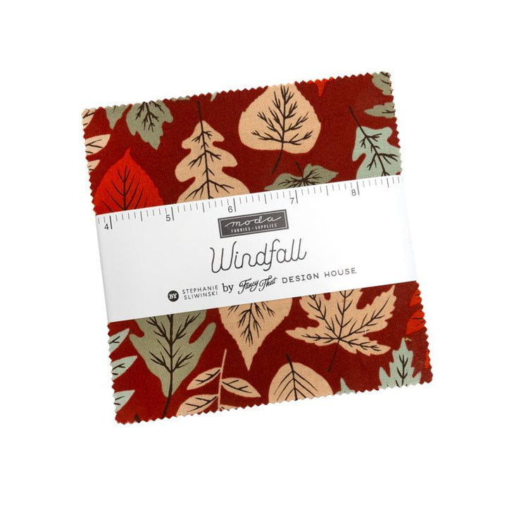 Moda Windfall Charm Pack | 42 Piece 5" Precut Fabric Squares - Pisgah Needleworks