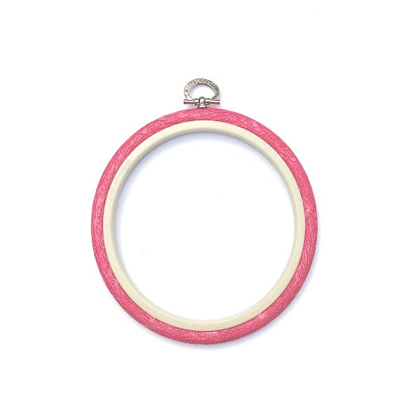 Nurge - Nurge Flexi Hoops Round 13.5cm (5.3"): Sand - Pisgah Needleworks