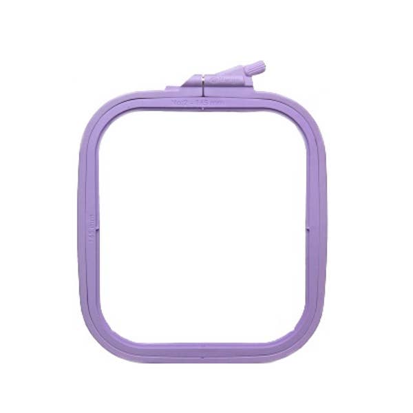 Nurge - Nurge Square Plastic Hoops 145 x 165mm (5.7" x 6 1/2"): Pastel Lilac / 165 x 145mm ( 6 1/2" x 5 3/4") - Pisgah Needleworks