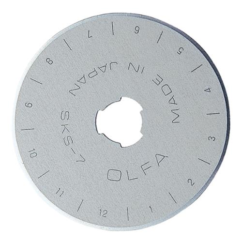 OLFA 60mm Rotary Blade RB60 - 1 | Replacement Blade for Quilting & Fabric Cutting - Pisgah Needleworks
