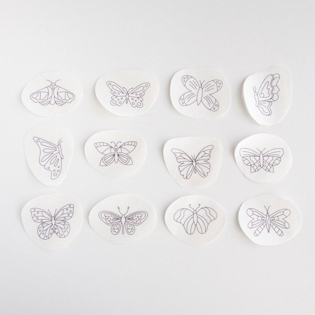 Olmsted Needlework Co. - Butterfly Stick and Stitch Embroidery Patterns - Pisgah Needleworks