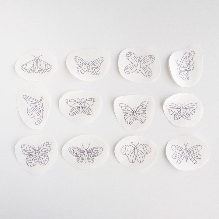 Olmsted Needlework Co. - Butterfly Stick and Stitch Embroidery Patterns - Pisgah Needleworks