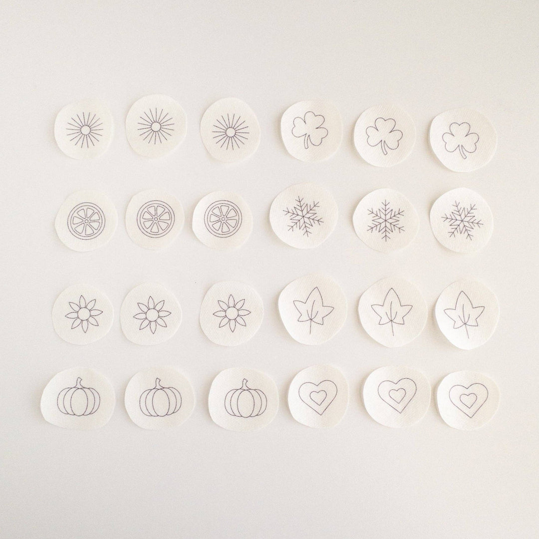 Olmsted Needlework Co. - Mini Stick and Stitch Embroidery Sampler Patterns - Pisgah Needleworks