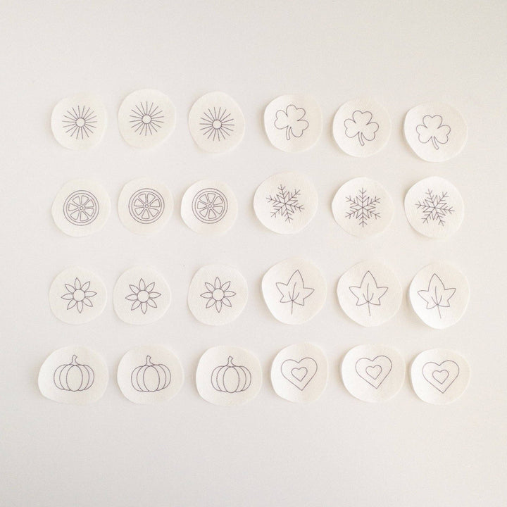 Olmsted Needlework Co. - Mini Stick and Stitch Embroidery Sampler Patterns - Pisgah Needleworks