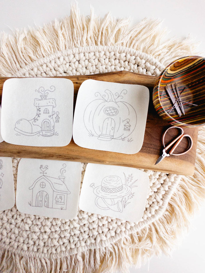 Olmsted Needlework Co. - Nursery Rhyme Stick and Stitch Embroidery Patterns - Pisgah Needleworks