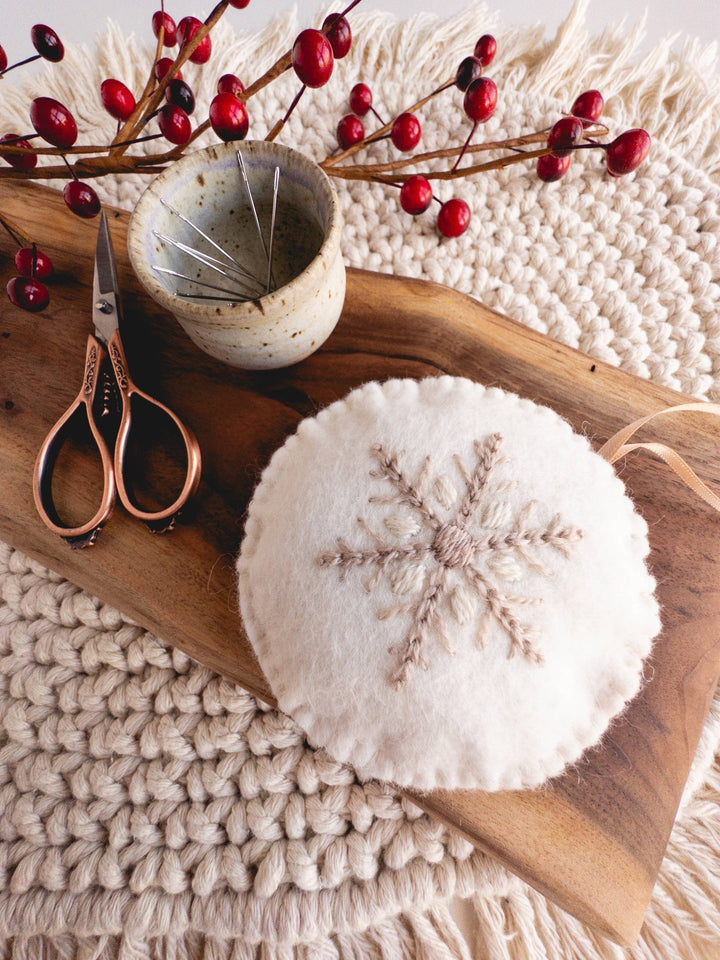 Olmsted Needlework Co. – Stick and Stitch Snowflake Embroidery Patterns (12 Pack) - Pisgah Needleworks