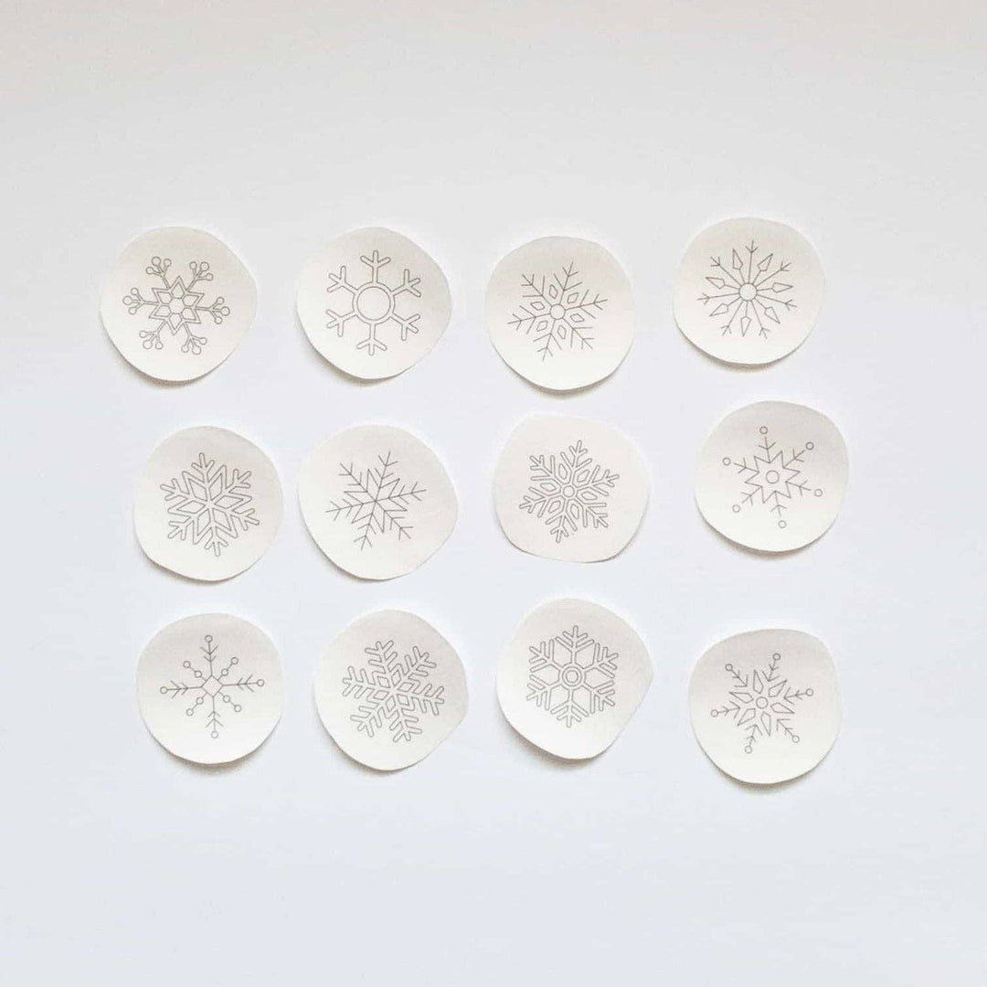 Olmsted Needlework Co. – Stick and Stitch Snowflake Embroidery Patterns (12 Pack) - Pisgah Needleworks